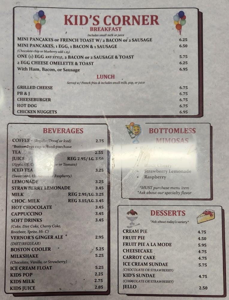 Mom's Family Restaurant Menu image 3